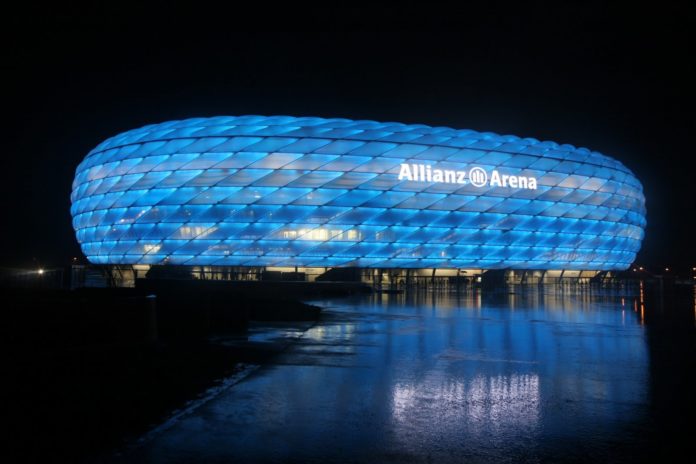 Who paid Allianz Arena?