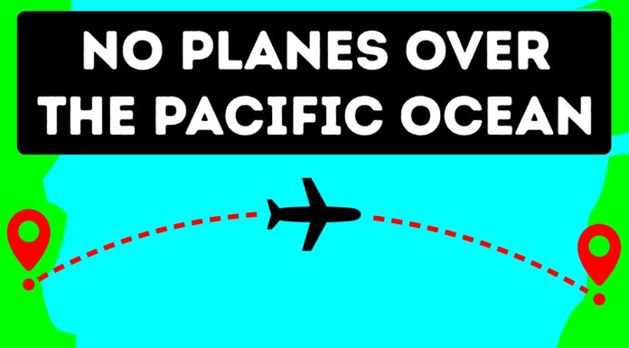 Why do planes not fly over the Pacific? Why do planes not fly over the Pacific?