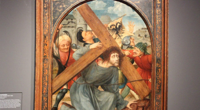 ¿Qué representa la obra Cristo destruye su cruz? ¿Qué representa la obra Cristo destruye su cruz?