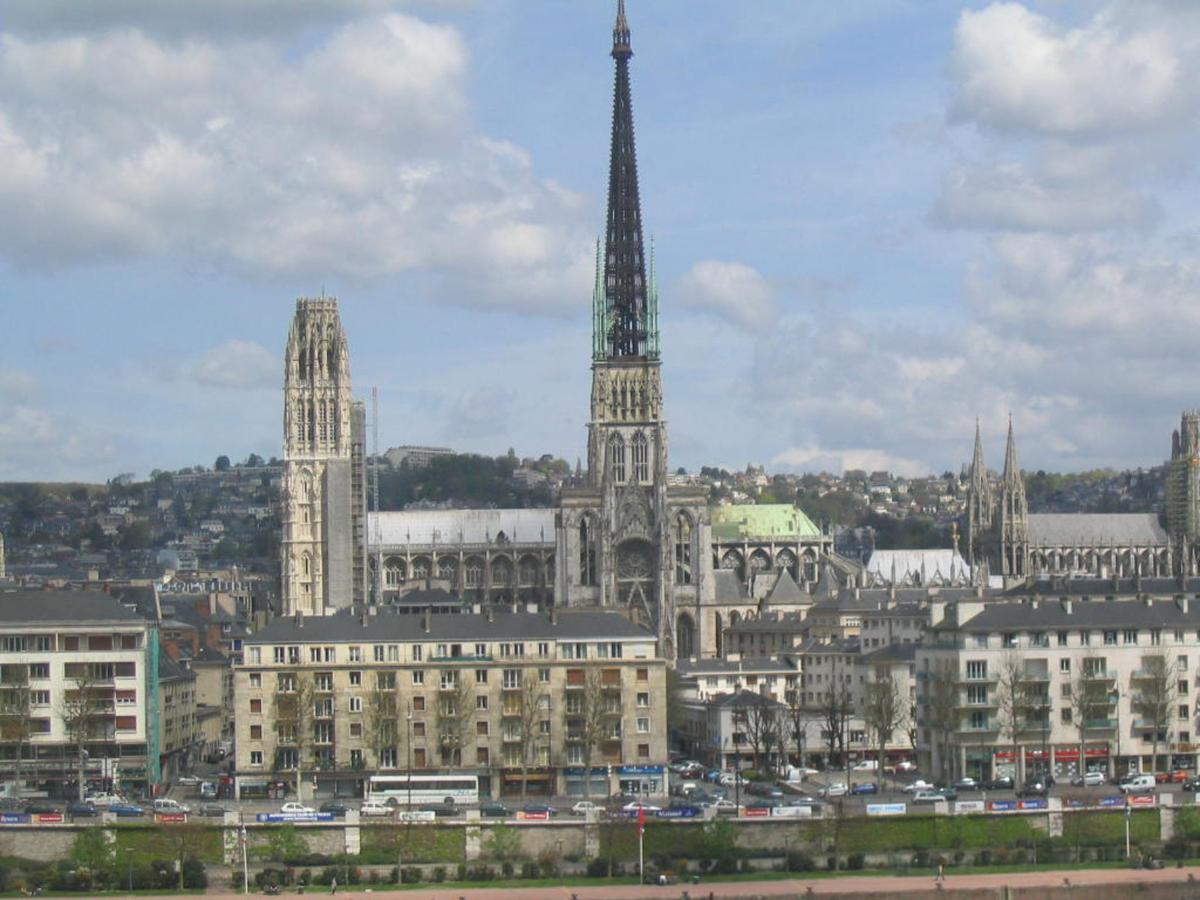 La cathédrale de Rouen.