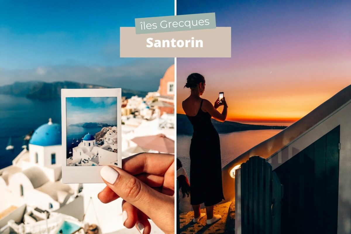 Îles grecques Santorin